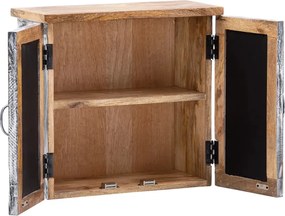 furniture-nabytek.cz - Masívna kúpeľňová sada Santa Cruz, šedá, Holz - Mango, povrchová úprava, 3-dielna