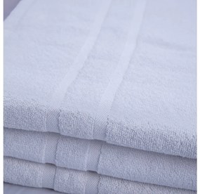 Hotelová osuška Deluxe 100x200 cm biela 100% bavlna