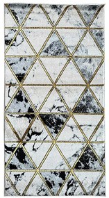 Koberec Frisee Diamond 1,33/1,9 C0075 čierna/zlatá