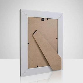 Plastový rámček v striebornej farbe 21x26 cm