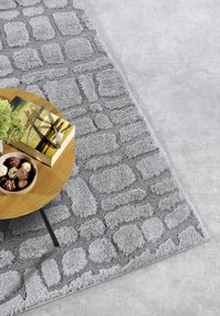 ELLE Decoration, AKCIA: 160x235 cm Kusový koberec Gallery 106097 Light Grey z kolekcie Elle, šedá, obývacia izba