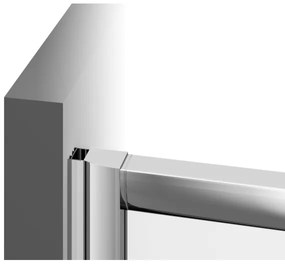 Ravak 1XV70C00Z1 - Sprchový kút BLIX 90x90 cm lesklý chróm