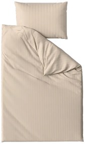 Hotelové obliečky z mikrovlákna JASMINE PURE cappuccino - prúžok 2 cm Rozmer obliečky: 70 x 90 cm | 140 x 200 cm