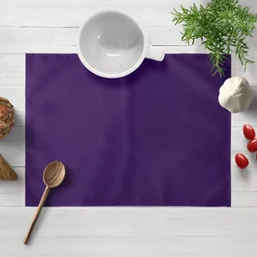 Biante Dekoračné prestieranie na stôl Rongo RG-082 Tmavo fialové 35x45 cm