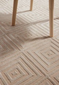 Koberec Elle Decoration Perles Tourmaline krémový / béžový