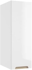 Kúpeľňová skrinka Naturel Stilla 30x90x45 cm biela STILLAC03001, 1 ks