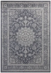 Koberec Hanse Home Oriental Täbris antracitový / strieborný