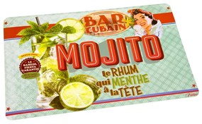 Sada 6ks Podložka na stôl - prestieranie "Mojito" 43x28cm, pvc