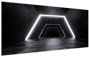 Obraz - Futuristický tunel (120x50 cm)