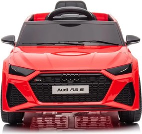 LEAN CARS Audi RS6 Batéria Vozidlo BRD-2118 Červená