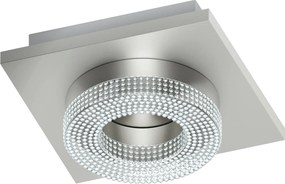 XXXLutz STROPNÉ LED SVIETIDLO, 14/14/6 cm Eglo - Online Only bytové doplnky - 003348029401