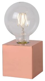Lucide 20500/05/17 - LED stolná lampa CUBICO 1xE27/5W/230V meď