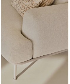 Béžová pohovka z textílie buklé 234 cm Aurum – Kave Home