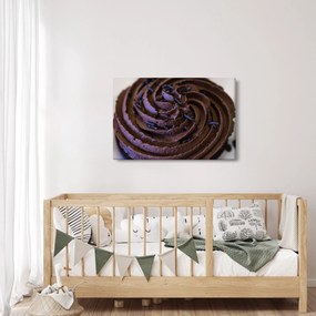 Obraz - Čokoládový Cupcake (90x60 cm)