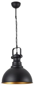 Závesný luster Saglam - 3710 - 1, čierna