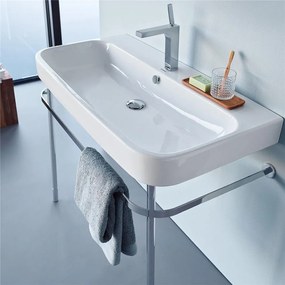 DURAVIT Happy D.2 umývadlo do nábytku s otvorom, s prepadom, 1000 x 505 mm, biela, 2318100000