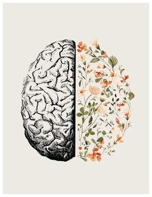 Ilustrácia Brain Bloom, Beth Cai