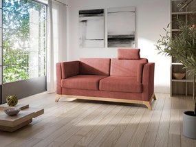 XXXLutz 2,5-MIESTNA POHOVKA, textil, čerešňovočervená Sit & More - Sedačky - 000144022301