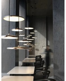 DFTP by Nordlux - LED Stmievateľný luster na lanku ARTIST LED/14W/230V pr. 25 cm medená