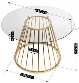 PROXIMA.store - Luxusný jedálenský stôl OLIVIER