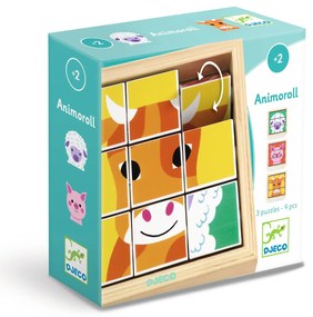 Motorická skladačka - domáce zvieratá