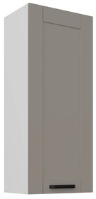 Horná kuchynská skrinka Lucid 45 G-108 1F (korpus: biela + front: mdf claygrey). Vlastná spoľahlivá doprava až k Vám domov. 1134678