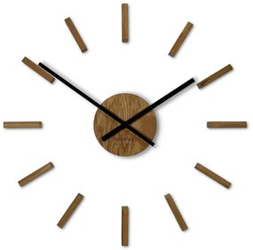 Dekorstudio Moderné drevené hodiny EKO Simple Stick 75cm