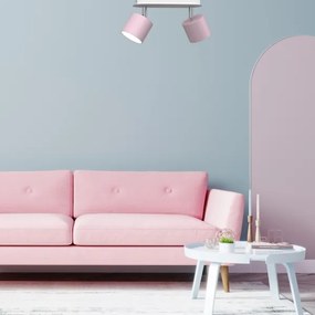 Bodové svietidlo DIXIE 2xGX53/11W/230V ružová