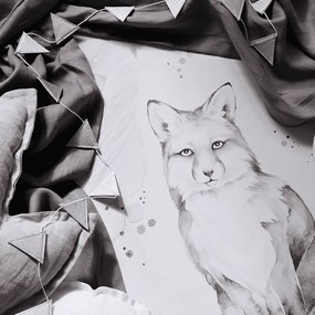 Plagát líška 50x70cm