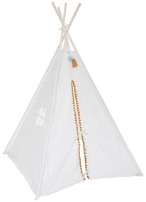 Biele detské teepee WAPI