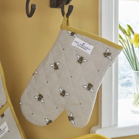 Utierky, zástera a chňapka v súprave 5 ks Bumble Bees – Cooksmart ®