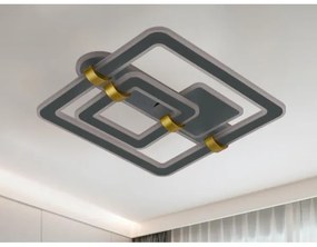 LED stmievateľné stropné svietidlo LED/140W/230V 3000-6500K + diaľkové ovládanie