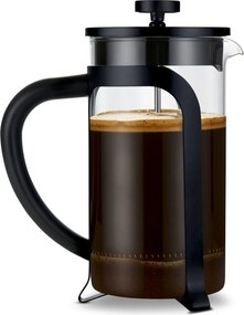 Kanvica french press 800 ml, 6 šálok, čierna