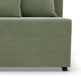 Dvojmiestna pohovka FERMO Poso rozkladacia, svetlozelená