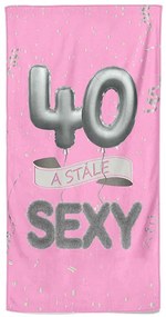 Osuška Stále sexy – ružová (vek: 40)