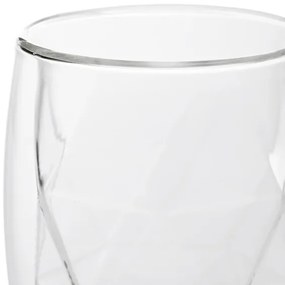 Sada dvoch pohárov CEMBRA MODERN s dvojitým dnom 888873 280 ml