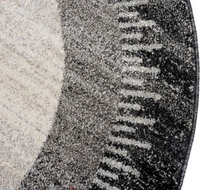 TA Koberec K189A ČIERNE SARI KOLESO B1X Rozmer: 100x100 cm