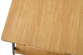 Dizajnový odkladací stolík Lakshmana II 45 cm prírodný dub