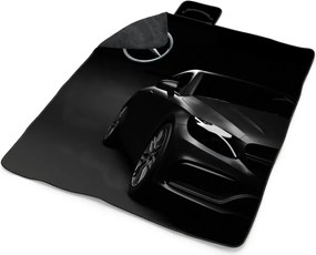 Sablio Plážová deka Logo 6 Auto: 200x140 cm