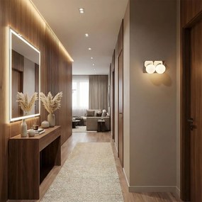 Toolight Toolight, nástenné svietidlo 2xE27 APP1228-2W, chrómová, OSW-40117