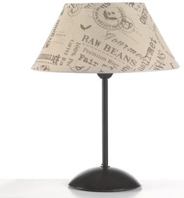 ONLI - Stolná lampa MAIDA 1xE27/15W/230V 38 cm hnedá
