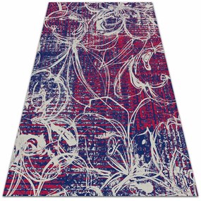 DECOREUM Módne univerzálny vinylový koberec retro abstrakcie  120x180 cm 89860
