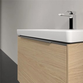 VILLEROY &amp; BOCH Subway 3.0 závesná skrinka pod umývadlo, 1 zásuvka, s LED osvetlením, 622 x 478 x 429 mm, Nordic Oak, C575L0VJ