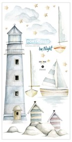 Dekornik Samolepky - Porticello v noci