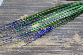 Umelá tráva s modrými guličkami 80cm