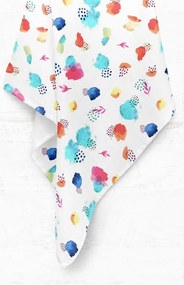 Biela mušelínová detská deka 75x100 cm Summer – Mijolnir