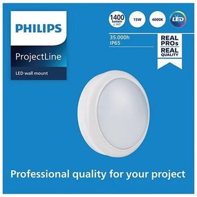 Philips - LED Nástenné svietidlo PROJECTLINE LED/15W/230V IP65