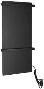 Sapho Sapho, ELMIS Elektrický sušiak uterákov 400x800mm, 120W, hliník, antracit, EB430