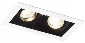 RED - Design Rendl - R12857 - LED Podhľadové svietidlo BONDY 2xLED/7W/230V R12857