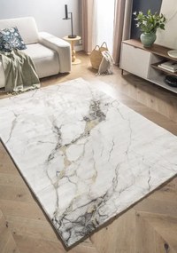 Koberec CRAFT MARBLE sivý